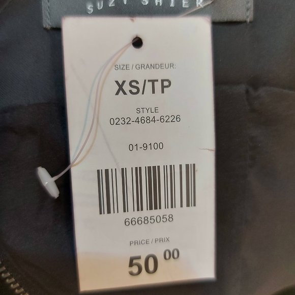 Suzy Shier Bustier Black Satin Dress Size XS - Picture 6 of 7